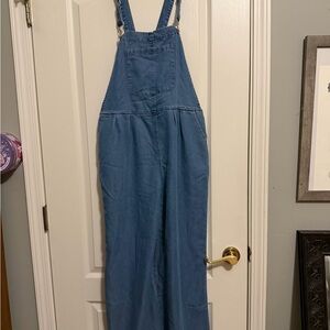Trendy Boutique Blue Denim Jumpsuit